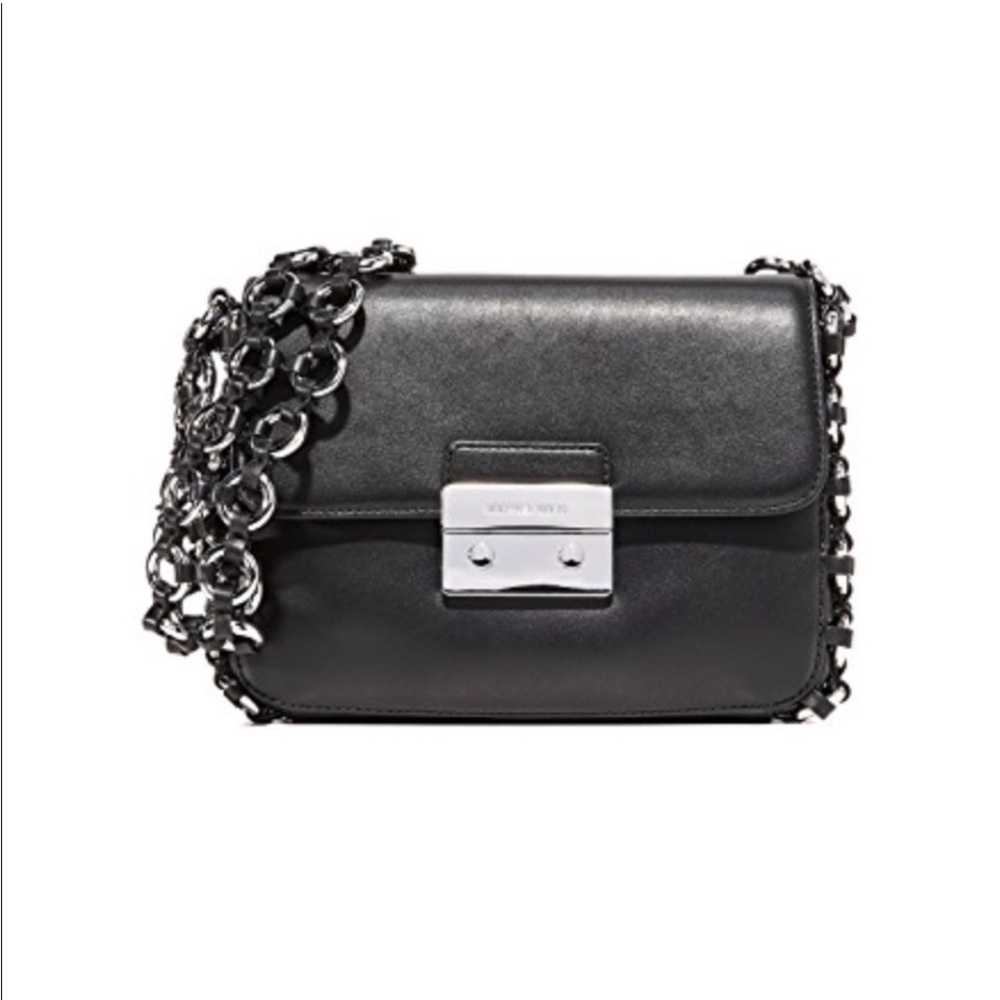 Black Michael Kors Chain Shoulder Bag with Defects!